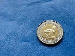 Uganda 1000 shillings 2012 Independence 50th Anniversary! Bird!