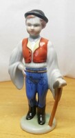 Woodcutter's lad. Porcelain figure from Herend.