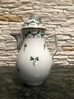 Herend parsley pattern coffee pot! New!