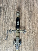19th century freemason knight's sword