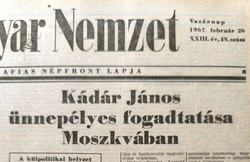 1967 szeptember 30  /  Magyar Nemzet  /  Ssz.:  18711