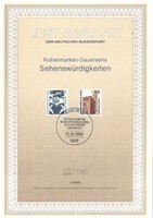 Etb 0037 berlin mi 798-799 etb 1-1988 EUR 4.00