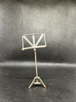 Silver miniature music stand