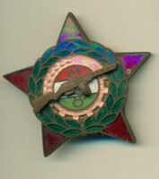 Socialist relic: workers' guard badge