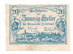 20  Heller   Szükségpénz Ausztria