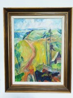 Páll loys oil painting, original for sale