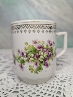 Old violet mug