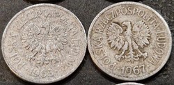 ﻿Lengyelország 10 Groszi (garas), LOT (10 DB)