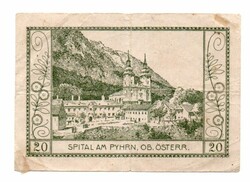 20  Heller 1921   Szükségpénz Ausztria
