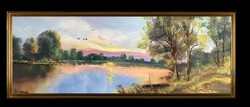 Tisza ladikok papp elf (1978-) landscape painting