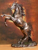 Stallion horse sculpture