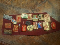 Tourist badge collection 18 pieces in one