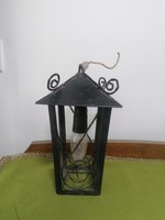 Forged lantern - candelabra, to be wired