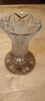 1. Small pedestal crystal vase