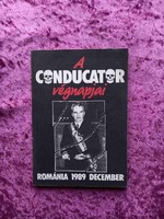 Antikvar the last days of the conductor - Romania December 1989 240 page book for sale