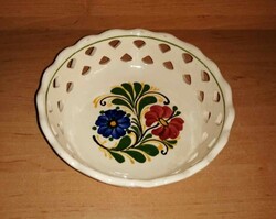 Retro openwork edge ceramic bowl (40/d)
