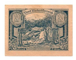 20 Heller 1920 emergency money Austria