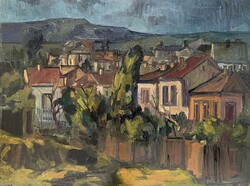 József Herwert: spring landscape