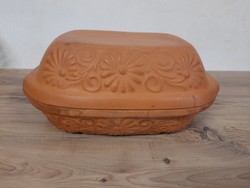 Roman bowl, stream bowl, earthenware vessel. Baking dish, baking dish, covered dish