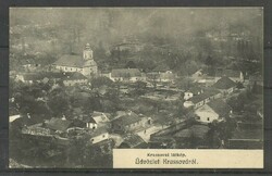 1909. - Krassovár - futott -képeslap - látkép - Krasova