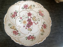 Zsolnay butterfly wall plate