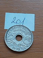 France 25 centimeter 1925 copper-nickel 201