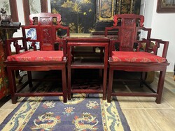 Chinese tea room armchair set, Asian, Oriental, Japanese