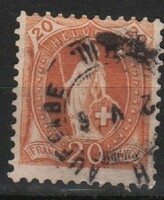 Switzerland 0571 mi 58 d b €4.00