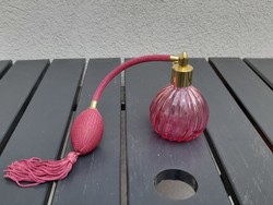 Old pumped perfume bottle