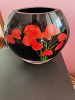Goebel glass vase