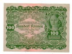 100 Korona 1922 Austria