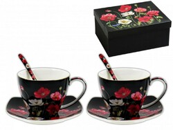 Floral porcelain tea set (98760)