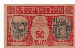 50 Heller 1920 emergency money Austria