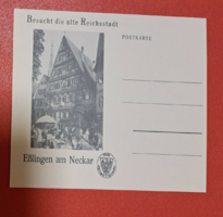 Képes levelezőlap,  Németország, postatiszta