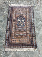 135x84 cm antik kézi csomózású szőnyeg