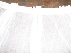 Beautiful curtain woven with pink thread