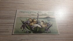 Antique Easter embossed greeting card.