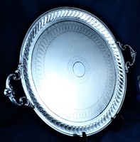 Special, antique silver tray, Vienna, ca. 1870!!!