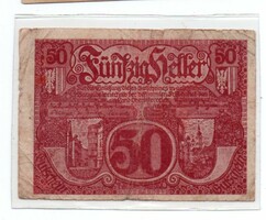 50  Heller  Szükségpénz  Ausztria
