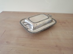 Silver-plated side dish