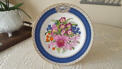 Beautiful floral, fine English bone china decorative plate