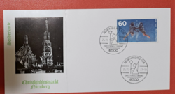 Németország - elsőnapi bélyegzés 1977.