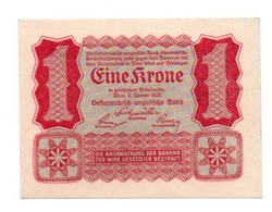 1 Krone 1922 Austria