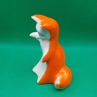 Retro porcelain fox figure