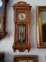 Two heavy carefully maintained gustav becker pendulum clocks in excellent condition, circa 1910
