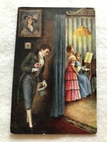 Antik, régi képeslap - 1917                                   -10.