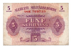 5  Schilling  1944  Ausztria