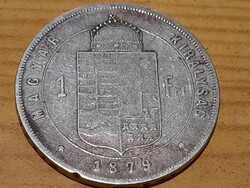 Ezüst 1 forint 1879 KB