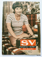 1972 December / sv do sports with us / for your birthday :-) no.: 27800