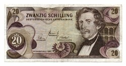 20  Schilling  1967  Ausztria